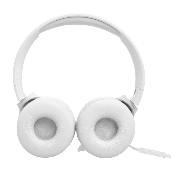 JBL Tune 520C USB-C - White - Hi-Res wired on-ear headphones - Detailshot 1 image number null